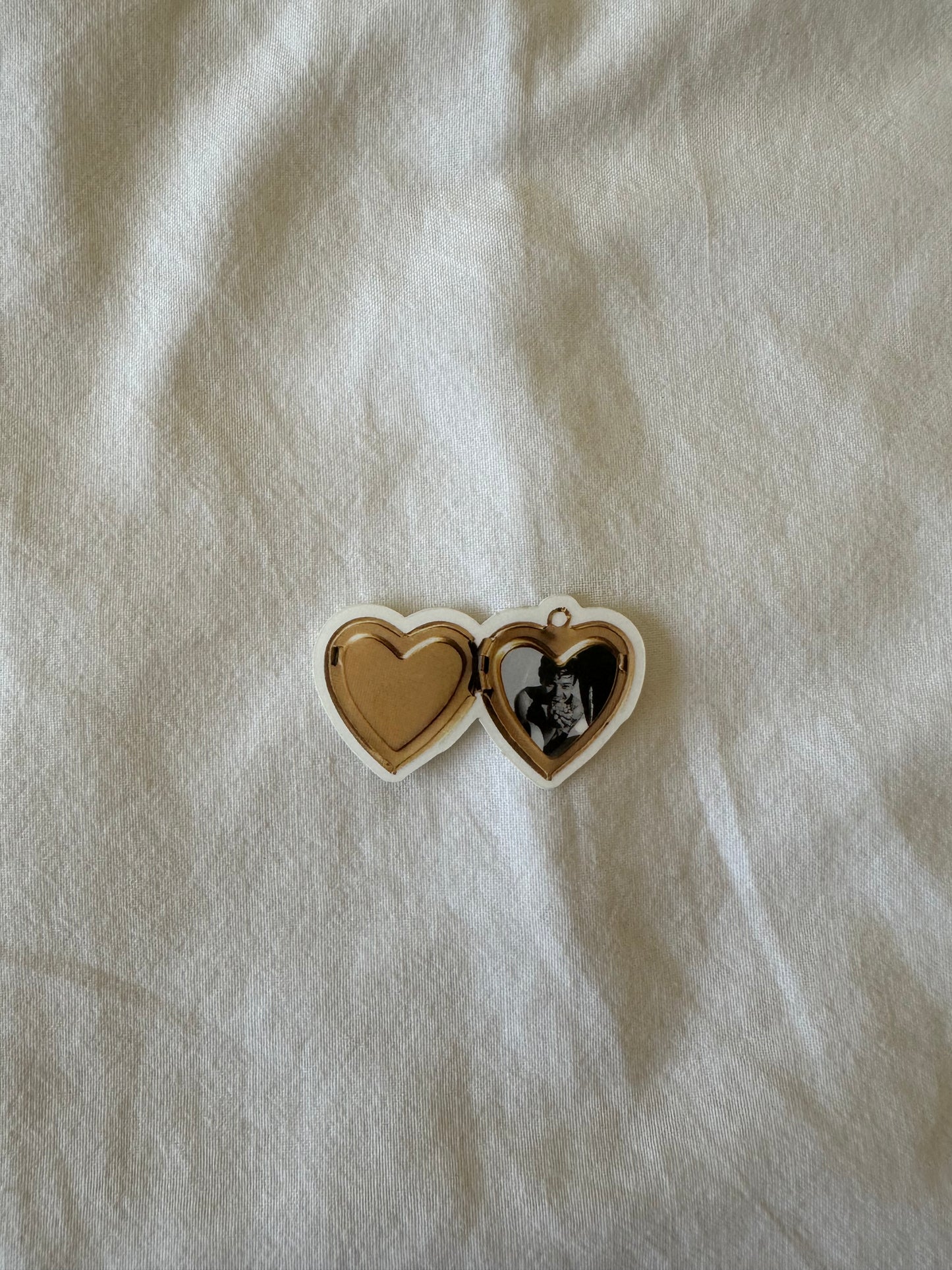 Locket Heart Harry Clear Sticker