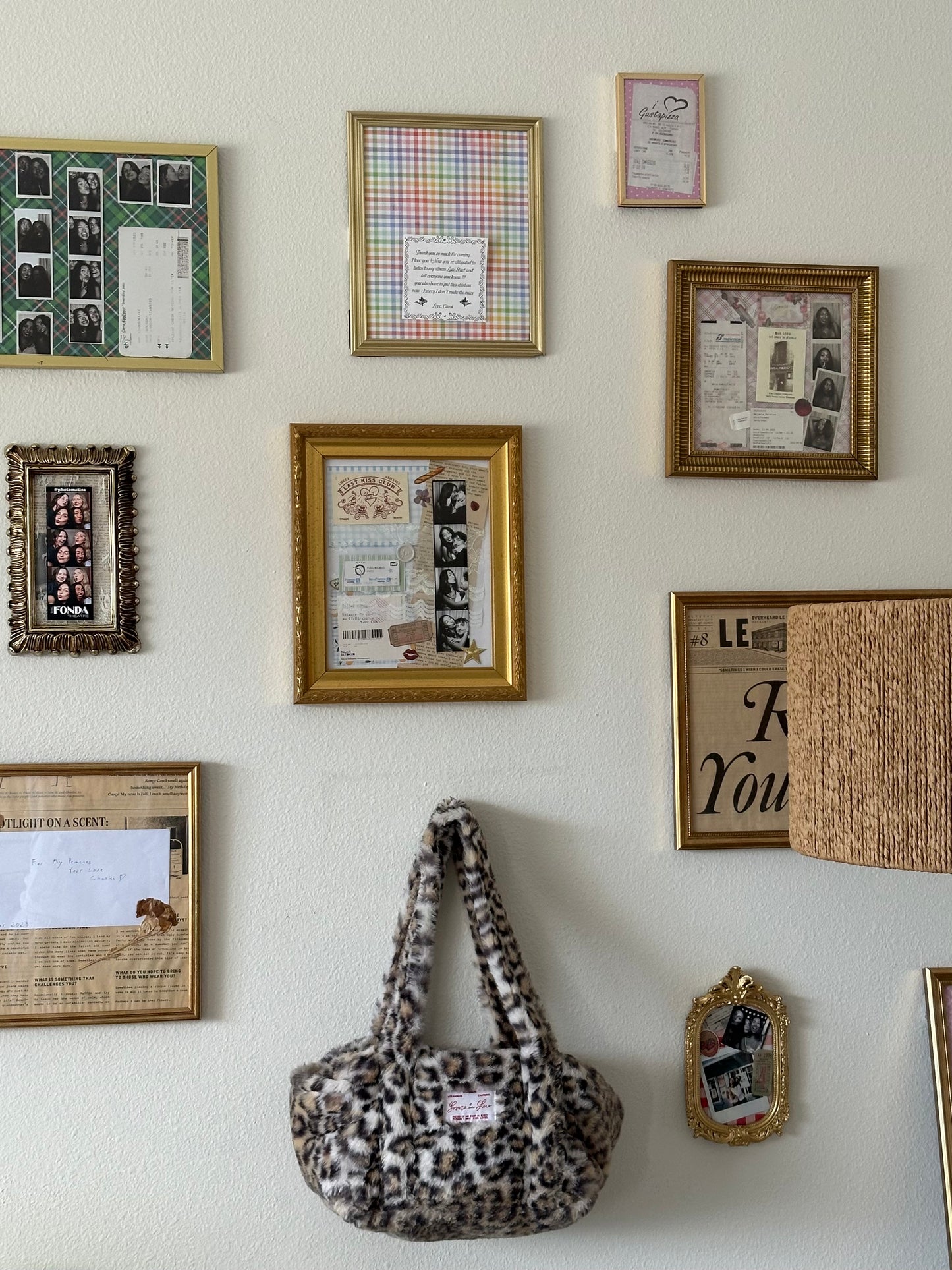 All The Love I've Carried Fur Cheetah Shoulder Bag