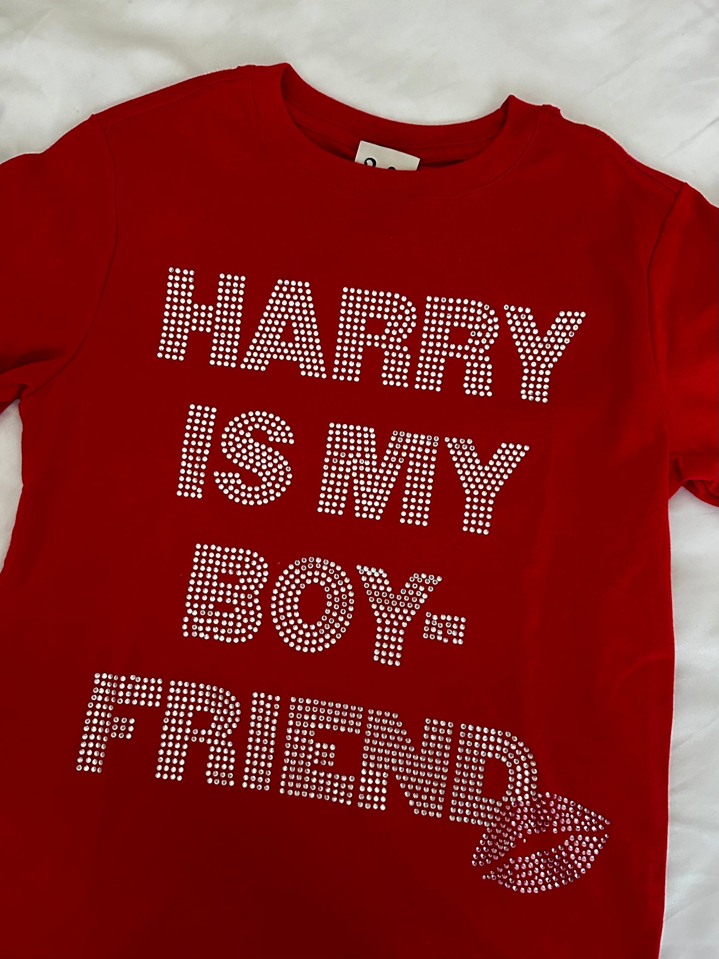 Boyfriend Rhinestone Tee