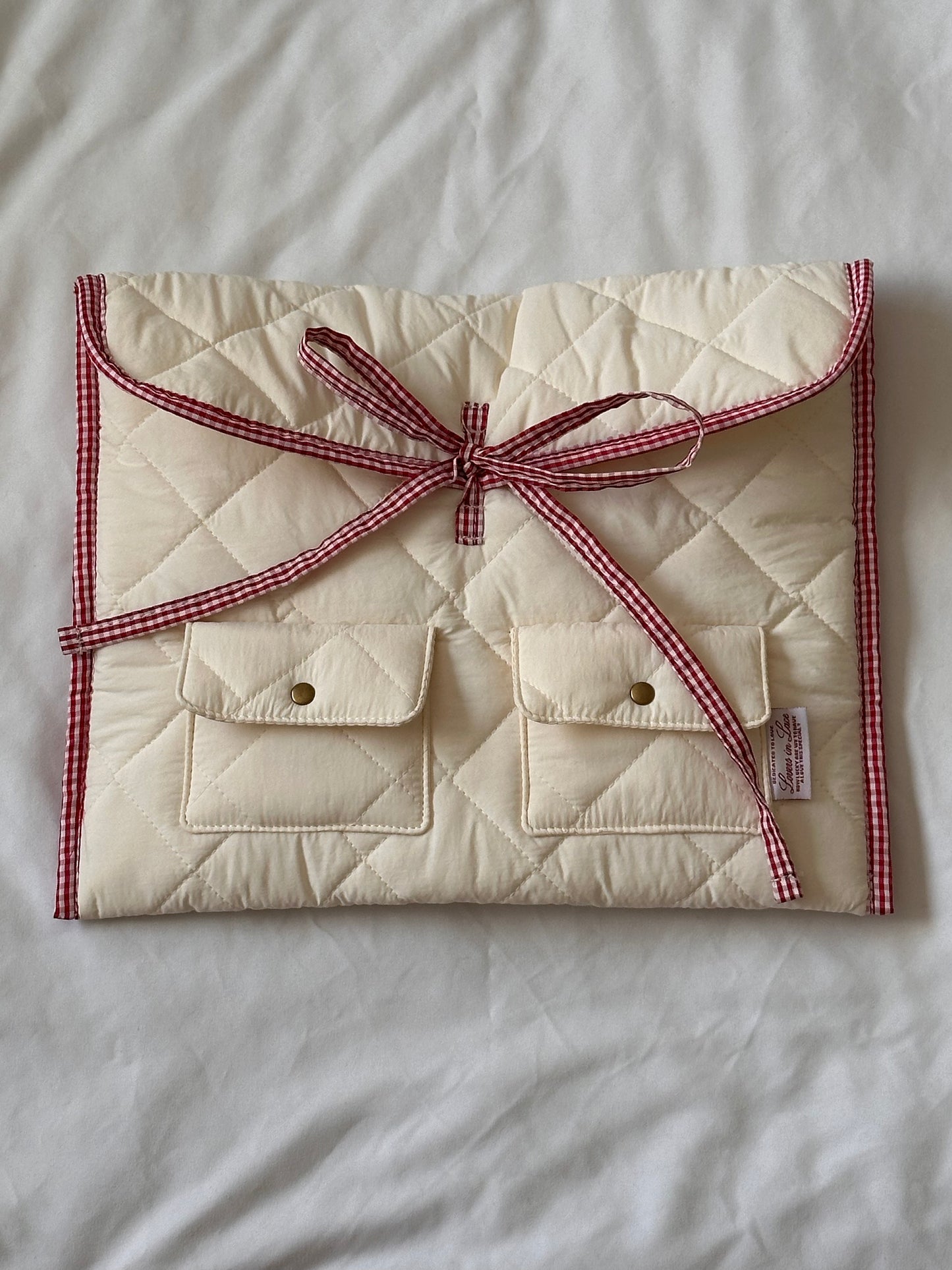 Je T'aime 13" Bow Laptop Case