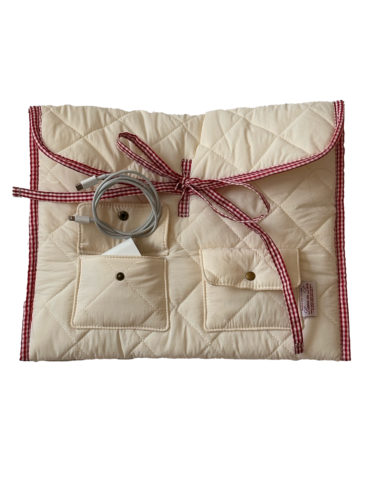 Je T'aime 13" Bow Laptop Case