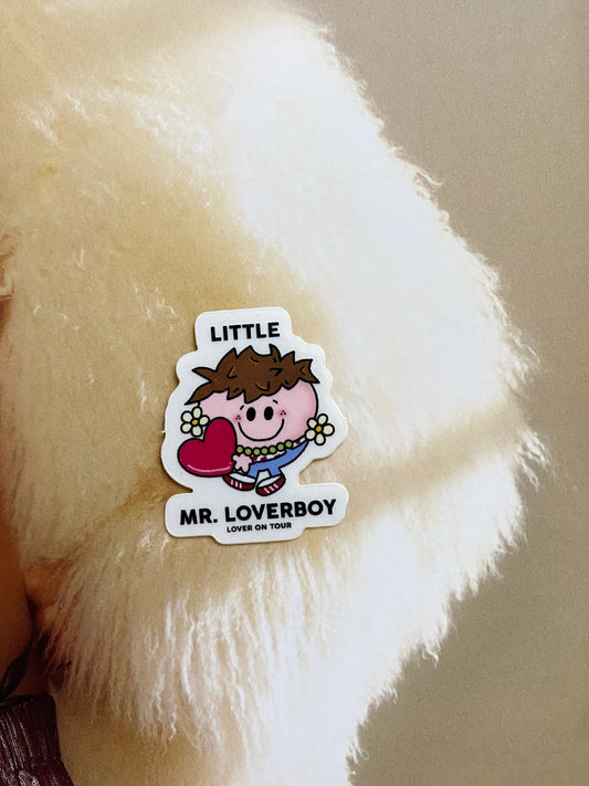 Little Mr. Loverboy Sticker