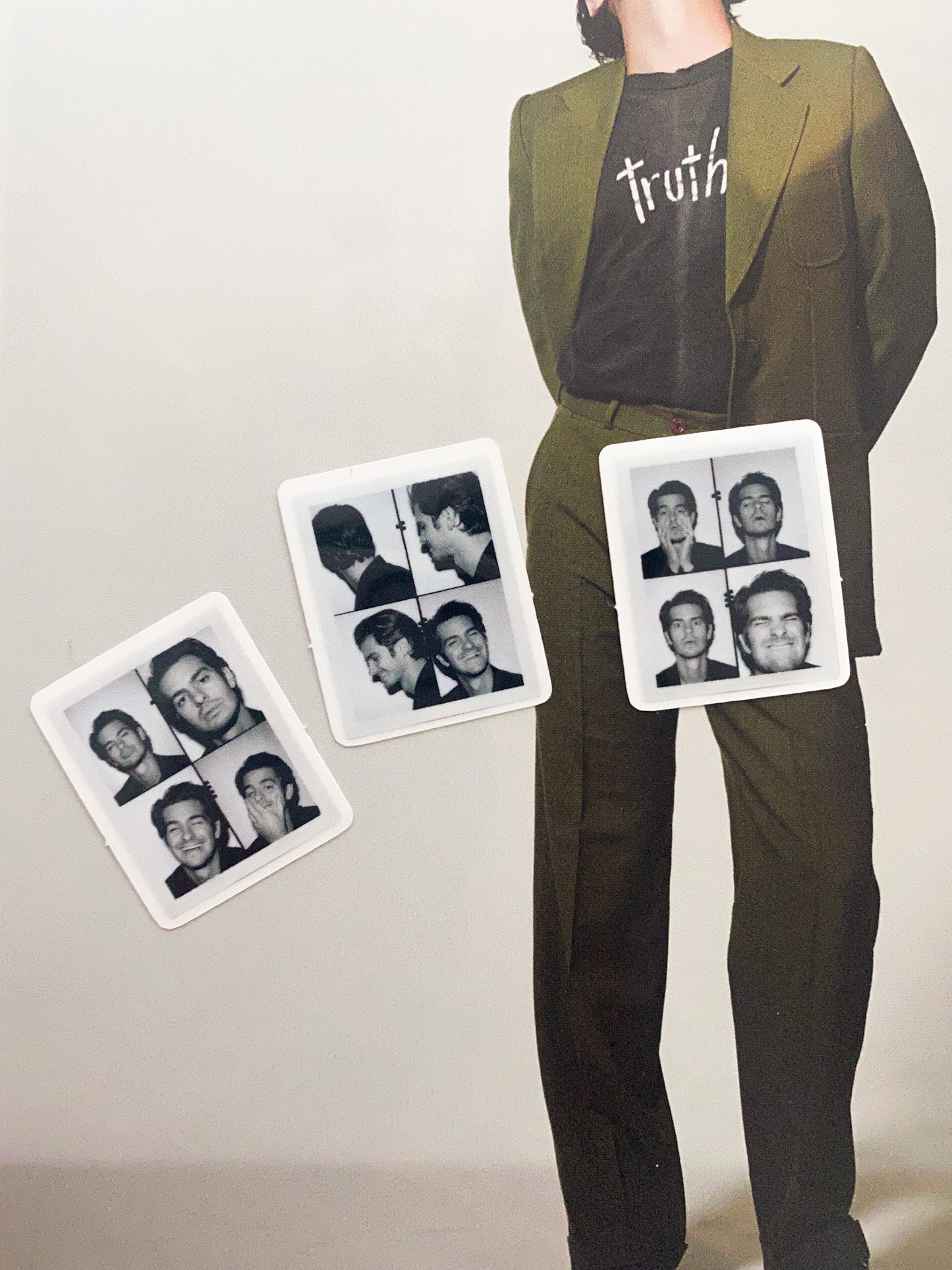 #3 Andrew Photo Booth Clear Sticker