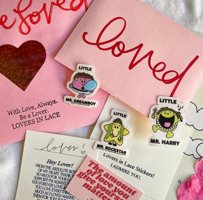 Little Mr. Harry Clear Sticker