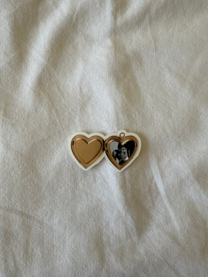 Locket Heart Harry Clear Sticker