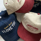 I Love You Denim Hat