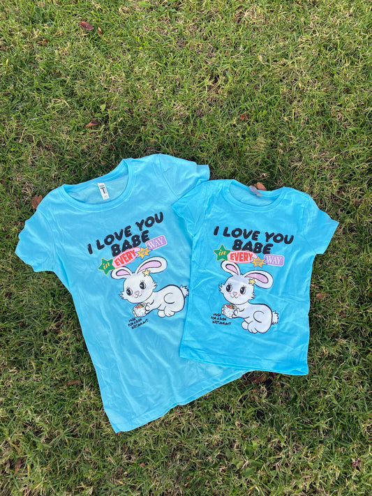 *Updated* Love You Babe Tee (looser fit)