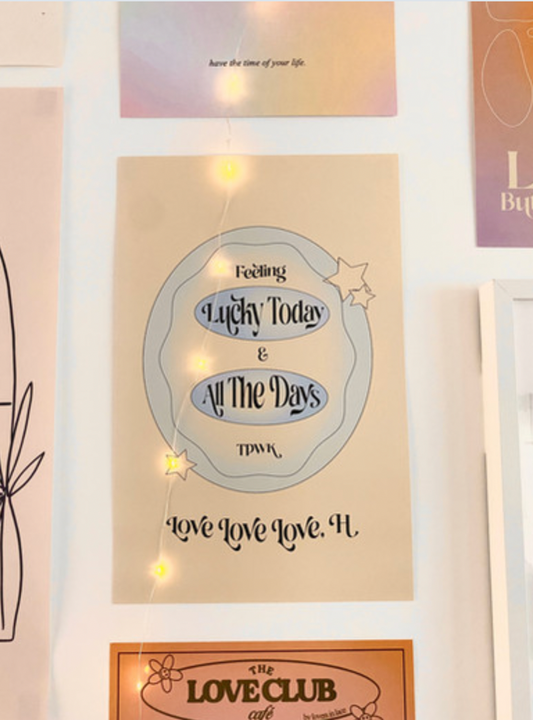 11x17 Feeling Lucky Poster