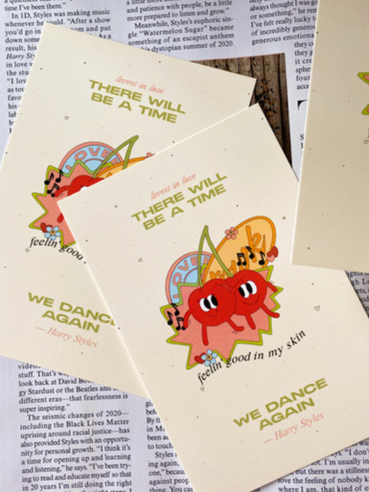 4x6 Dance Again Print