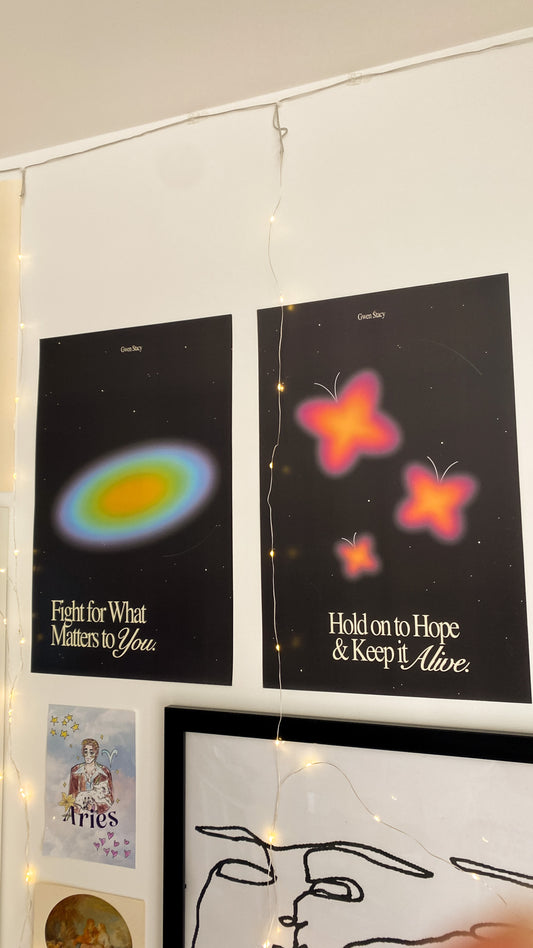 11x17 Hold On To Hope poster