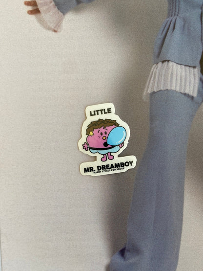 Little Mr. Dreamboy Clear Sticker