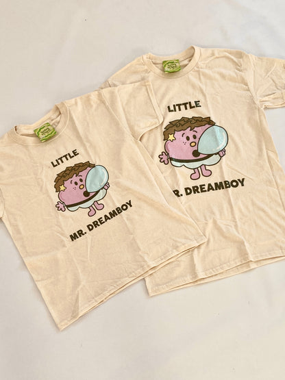 Fitted Little Mr. Dreamboy Glitter Tee