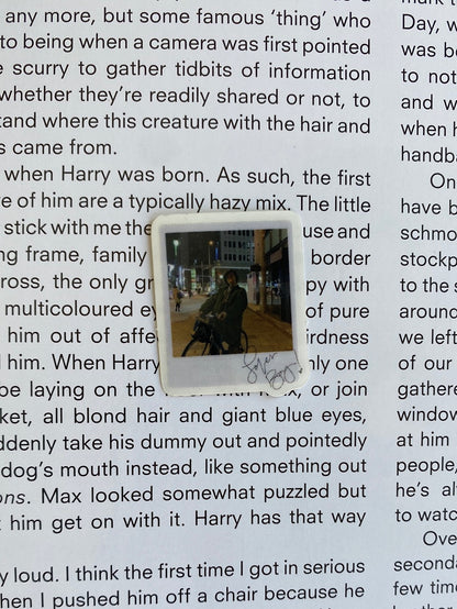 Lover Boy Polaroid Sticker