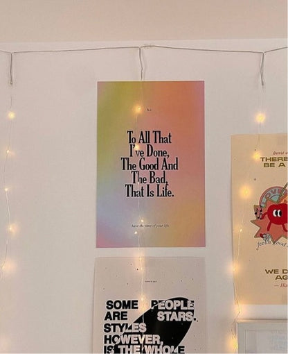 11x17 To All That I’ve Done Poster