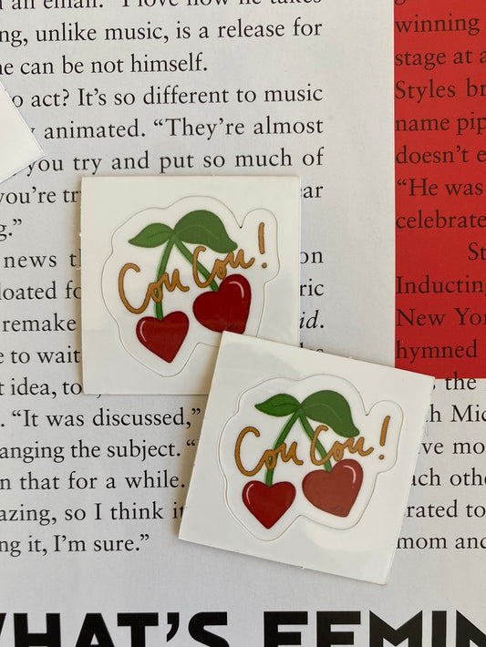 Cou Cou Cherry Sticker